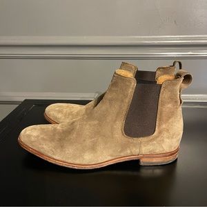 Vince Tan Suede Chelsea Boots Men’s US 10.5